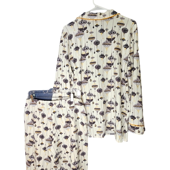 NWOT Soma Christmas Ornament Pajama Pants Set M/L - Picture 8 of 16